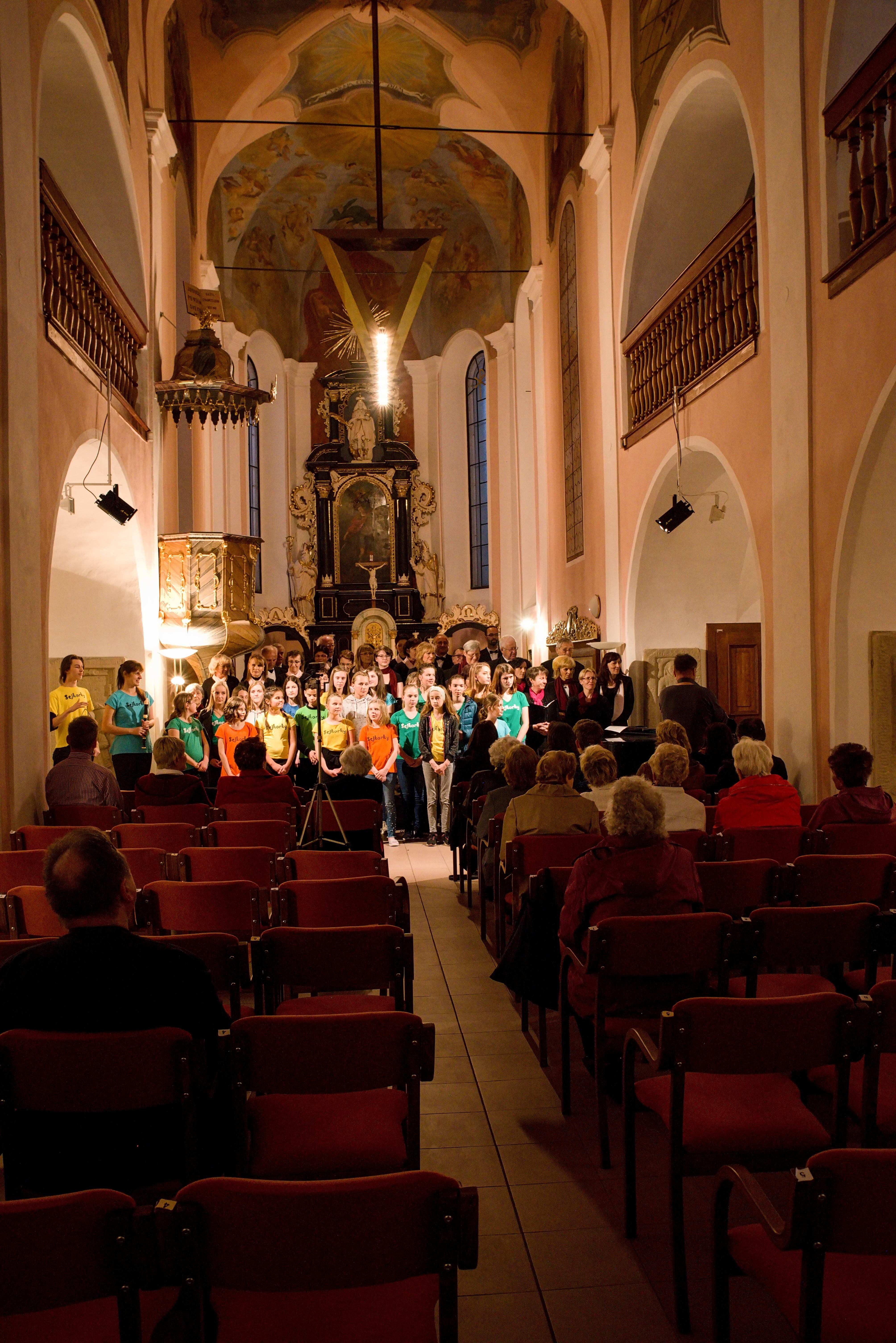 Jarní koncert 17.5.2019 kostel Sv.Víta